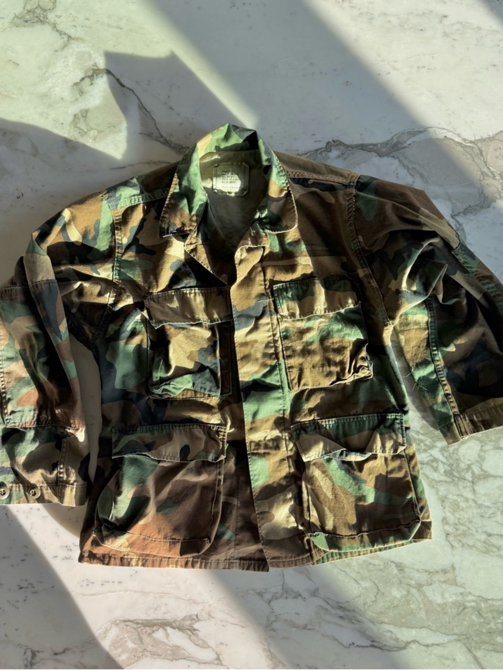 Vintage Army Jacket - Military Style